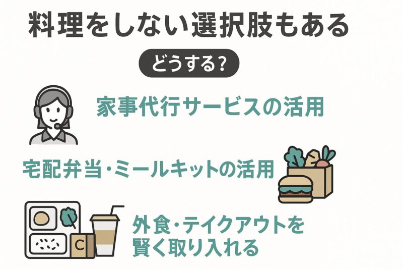 料理をしない選択肢
