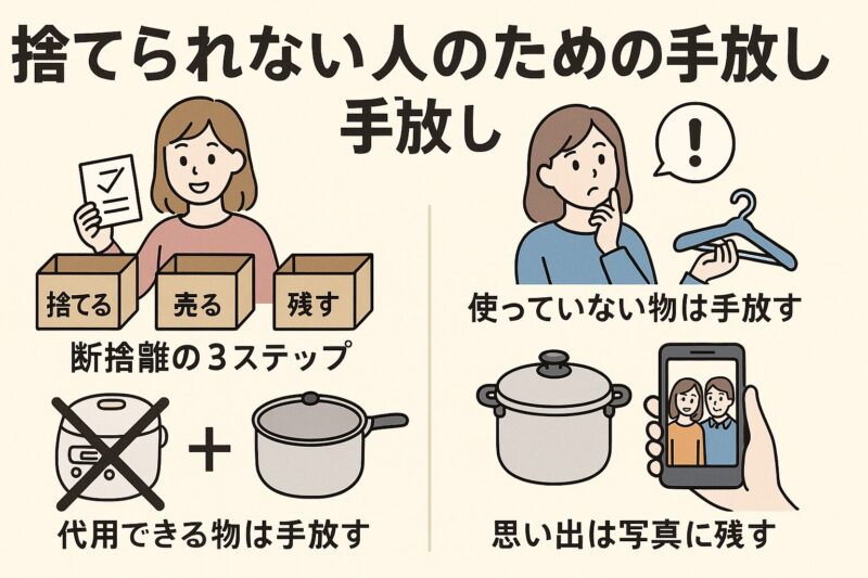 捨てられない人のための手放し術