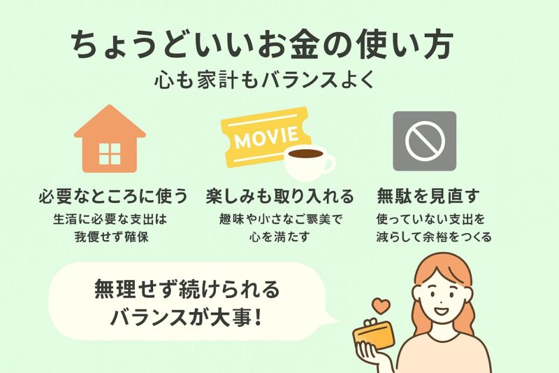 ちょうどいいお金の使い方で心も家計も整える