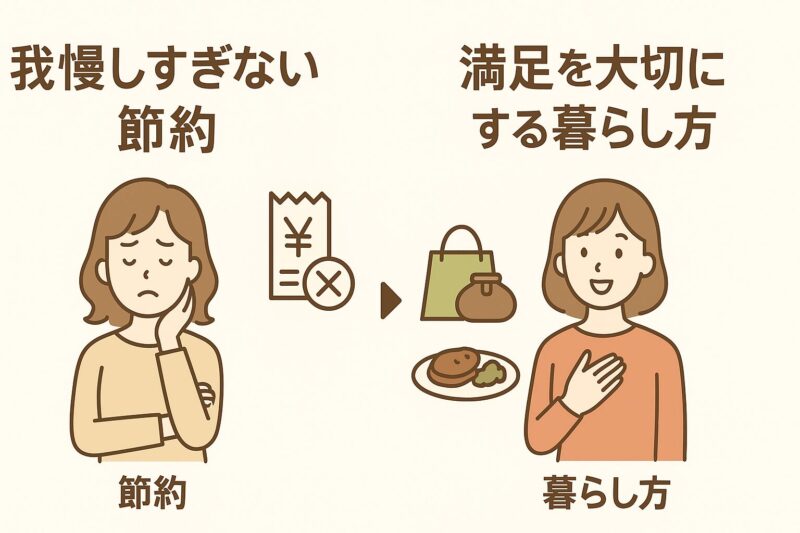 「我慢」しすぎない節約と、「満足」を大切にする暮らし方