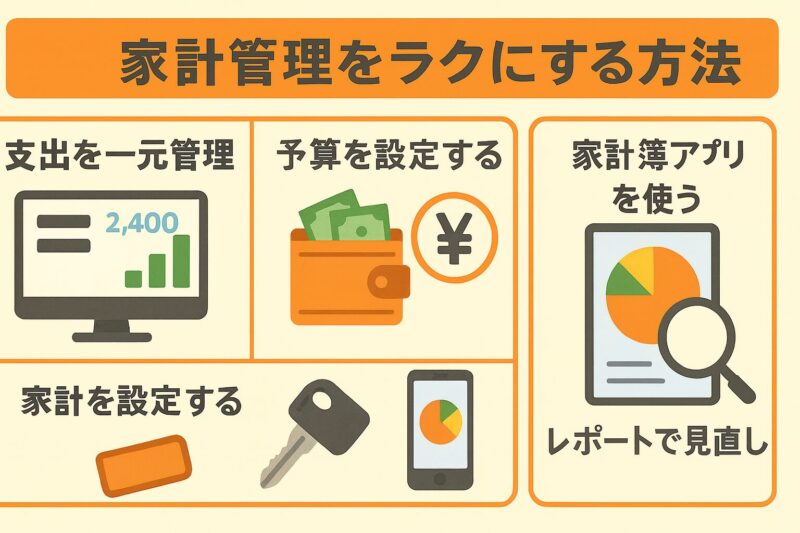 キャッシュレス生活で家計管理をラクにする方法