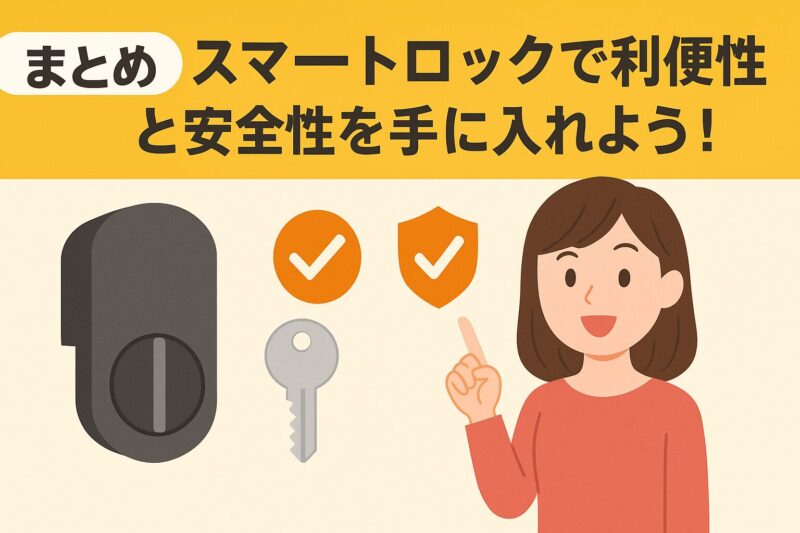 スマートロックで利便性と安全性を手に入れよう!